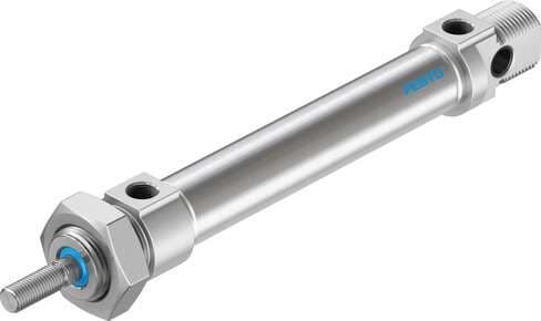 Festo 19211 standards-based cylinder DSNU-20-80-P-A Based on DIN ISO 6432, for proximity sensing. Various mounting options, with or without additional mounting components. With elastic cushioning rings in the end positions. Stroke: 80 mm, Piston diameter: 20 mm, Pist Festo 19211 standards-based cylinder DSNU-20-80-P-A Based on DIN ISO 6432, for proximity sensing. Various mounting options, with or without additional mounting components. With elastic cushioning rings in the end positions. Stroke: 80 mm, Piston diameter: 20 mm, Pist