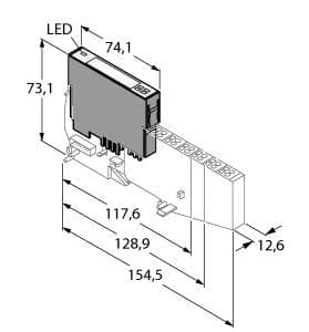 Turck BL20-4DI-24VDC-P BL20-4DI-24VDC-P Turck - BL20-4DI-24VDC-P BL20 electronic module, 4 Digital Inputs, PNP Turck BL20-4DI-24VDC-P BL20-4DI-24VDC-P Turck - BL20-4DI-24VDC-P BL20 electronic module, 4 Digital Inputs, PNP