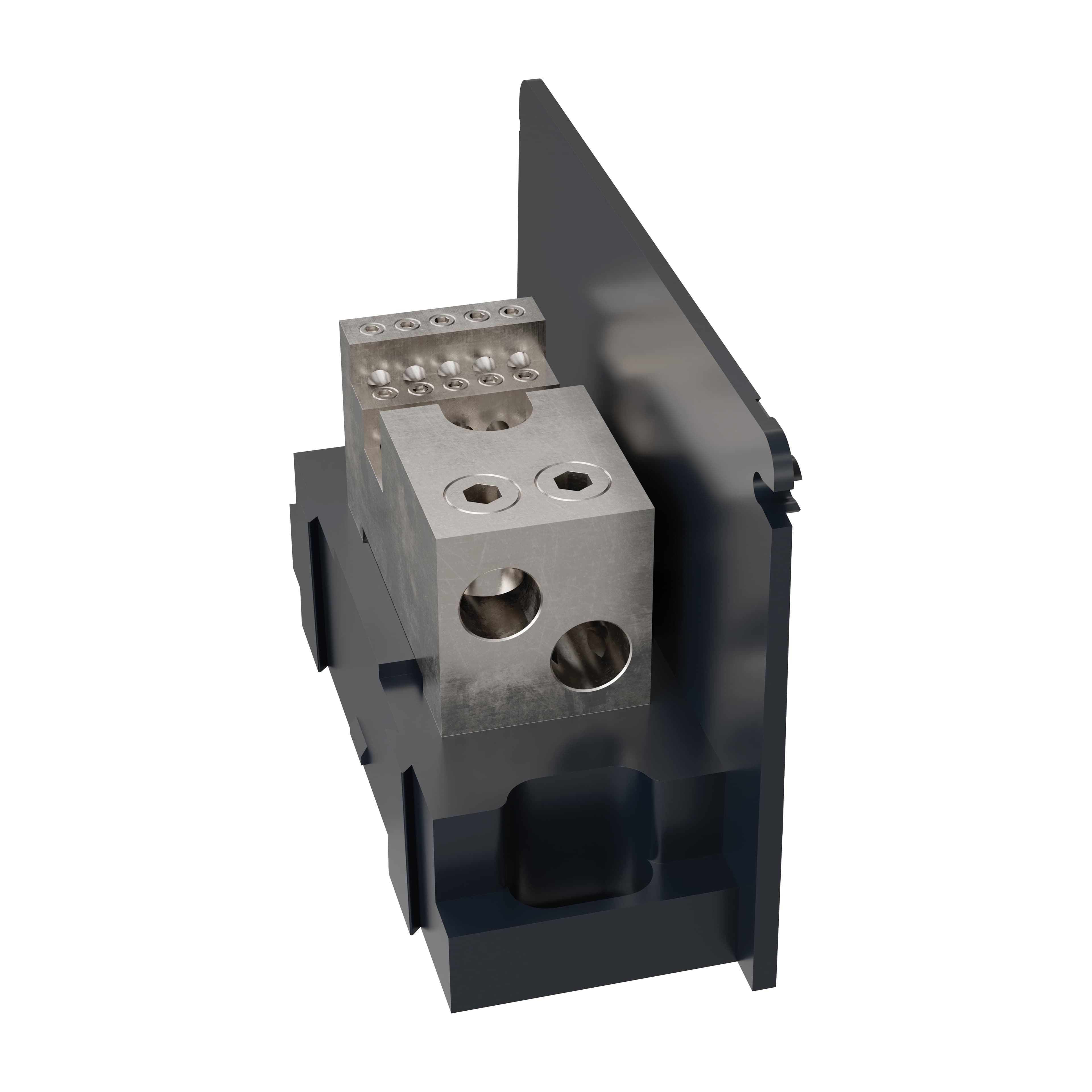 Mersen MPDB67550 MPDB67550 Mersen Open-Style PDB UL 1953 1000V 270A Tin-plated Aluminum - 350A Adder 2 - 15 openings; 2/0-#14 --- #10-#14 Box to Box Mersen MPDB67550 MPDB67550 Mersen Open-Style PDB UL 1953 1000V 270A Tin-plated Aluminum - 350A Adder 2 - 15 openings; 2/0-#14 --- #10-#14 Box to Box