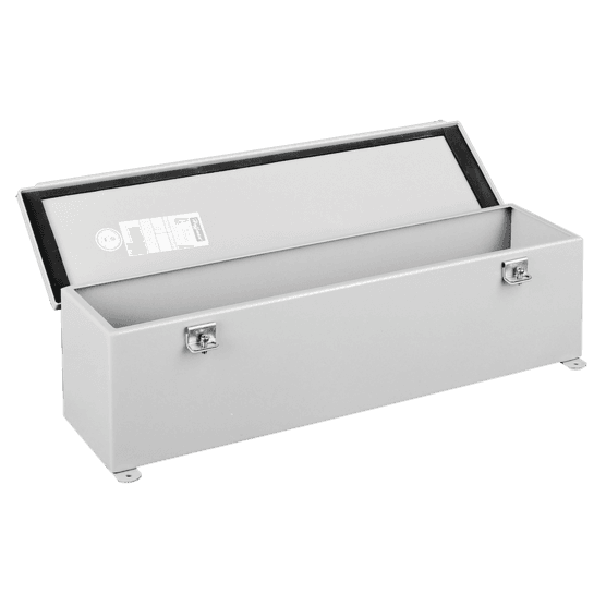 Hoffman F1212T48HC Hinged Cover Wiring Trough, NEMA Type 12, 12.00x12.00x48.00, Gray, Steel Hoffman F1212T48HC Hinged Cover Wiring Trough, NEMA Type 12, 12.00x12.00x48.00, Gray, Steel