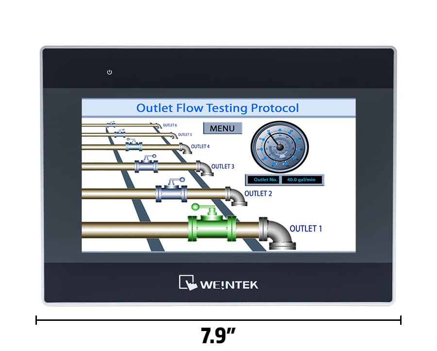 Maple Systems CMT3071 7" Smart HMI, 2 Ethernet Ports, 1 USB Port, 2 Serial Ports, CANBus Maple Systems CMT3071 7" Smart HMI, 2 Ethernet Ports, 1 USB Port, 2 Serial Ports, CANBus