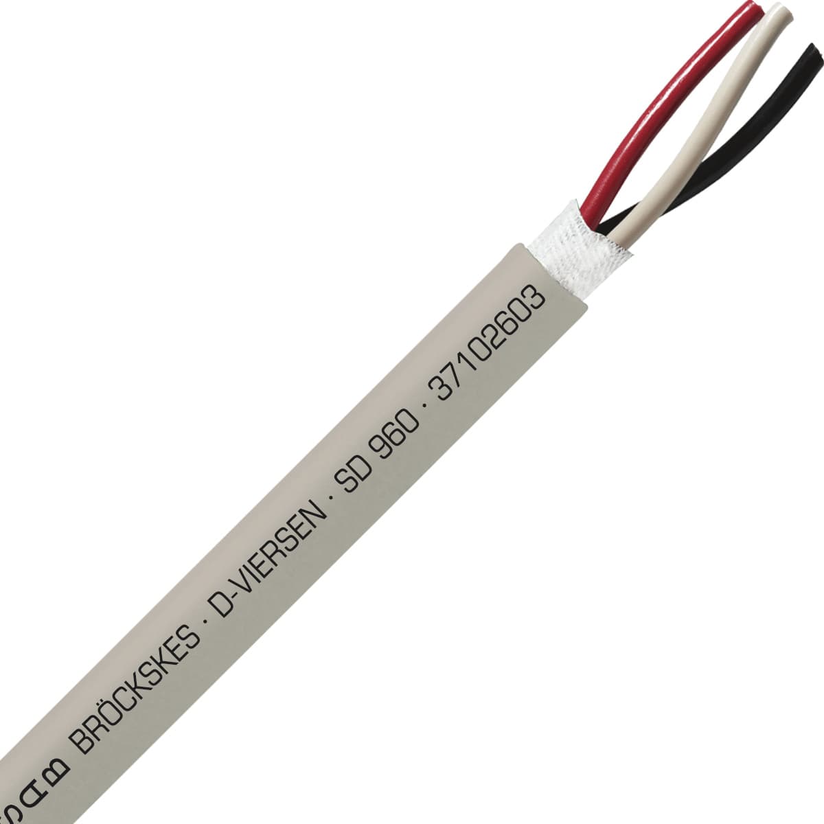 SAB 37102603 SD 960 - 26 AWG/3c, oil resistant, continuous flex PVC data and communication cable, UL, CE, RoHS SAB 37102603 SD 960 - 26 AWG/3c, oil resistant, continuous flex PVC data and communication cable, UL, CE, RoHS