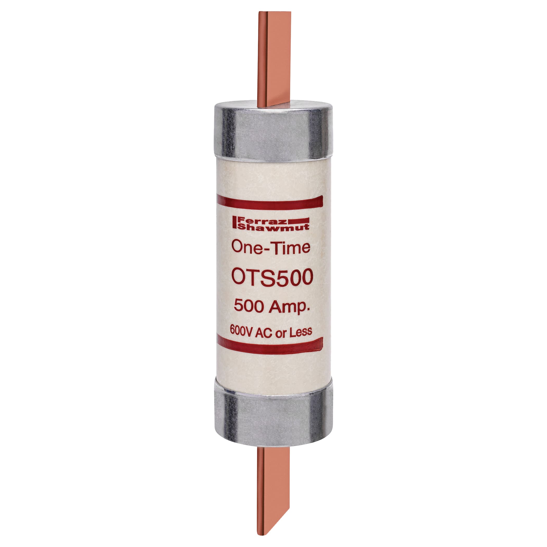 Mersen OTS500 OTS500 Mersen - Fuse OTS - Class K5 - Fast-Acting 600VAC 300VDC 500A Blade Amp-Trap® Mersen OTS500 OTS500 Mersen - Fuse OTS - Class K5 - Fast-Acting 600VAC 300VDC 500A Blade Amp-Trap®