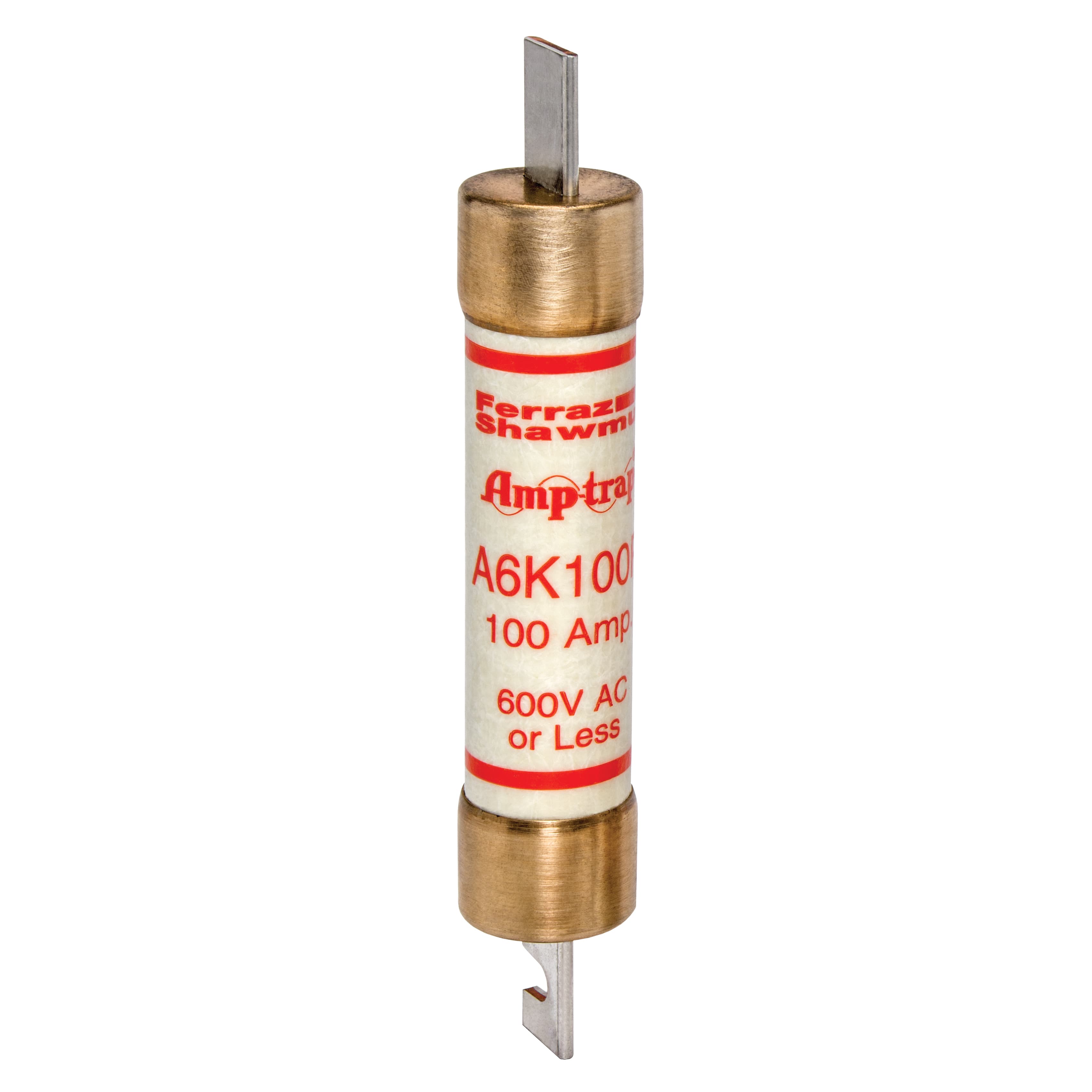 Mersen A6K100R A6K100R Mersen - Fuse A6K-R - Class RK1 - Fast-Acting 600VAC 300VDC 100A Blade Amp-Trap® Mersen A6K100R A6K100R Mersen - Fuse A6K-R - Class RK1 - Fast-Acting 600VAC 300VDC 100A Blade Amp-Trap®