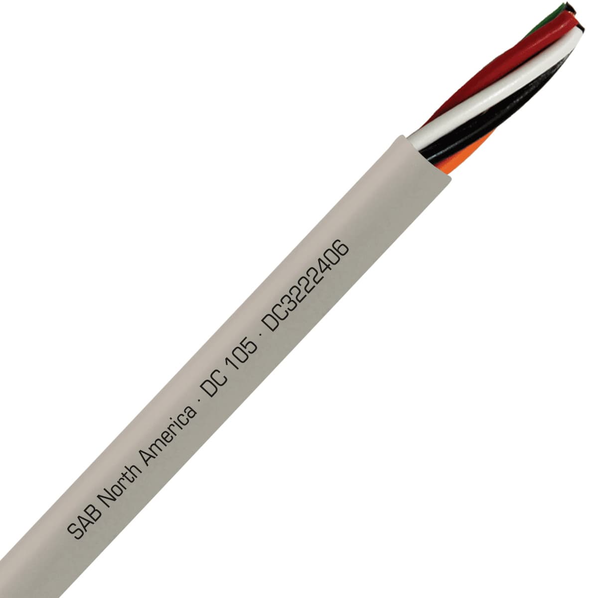 SAB DC3222406 DC 105 - 24 AWG/6c, flexible oil resistant data cable, UL, CSA, CE, RoHS SAB DC3222406 DC 105 - 24 AWG/6c, flexible oil resistant data cable, UL, CSA, CE, RoHS