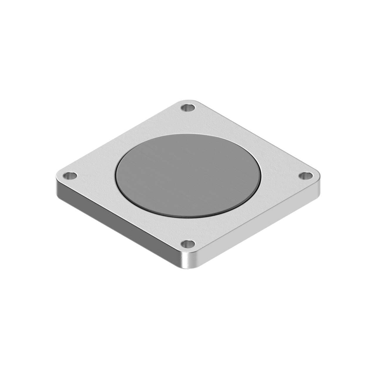 Banner BWA-QM30-FMSS Flat Surface Magnetic Bracket for QM30; 410SS w/ NdFeB Disc Insert; 2 sets of 304 SS Screw Packs Banner BWA-QM30-FMSS Flat Surface Magnetic Bracket for QM30; 410SS w/ NdFeB Disc Insert; 2 sets of 304 SS Screw Packs