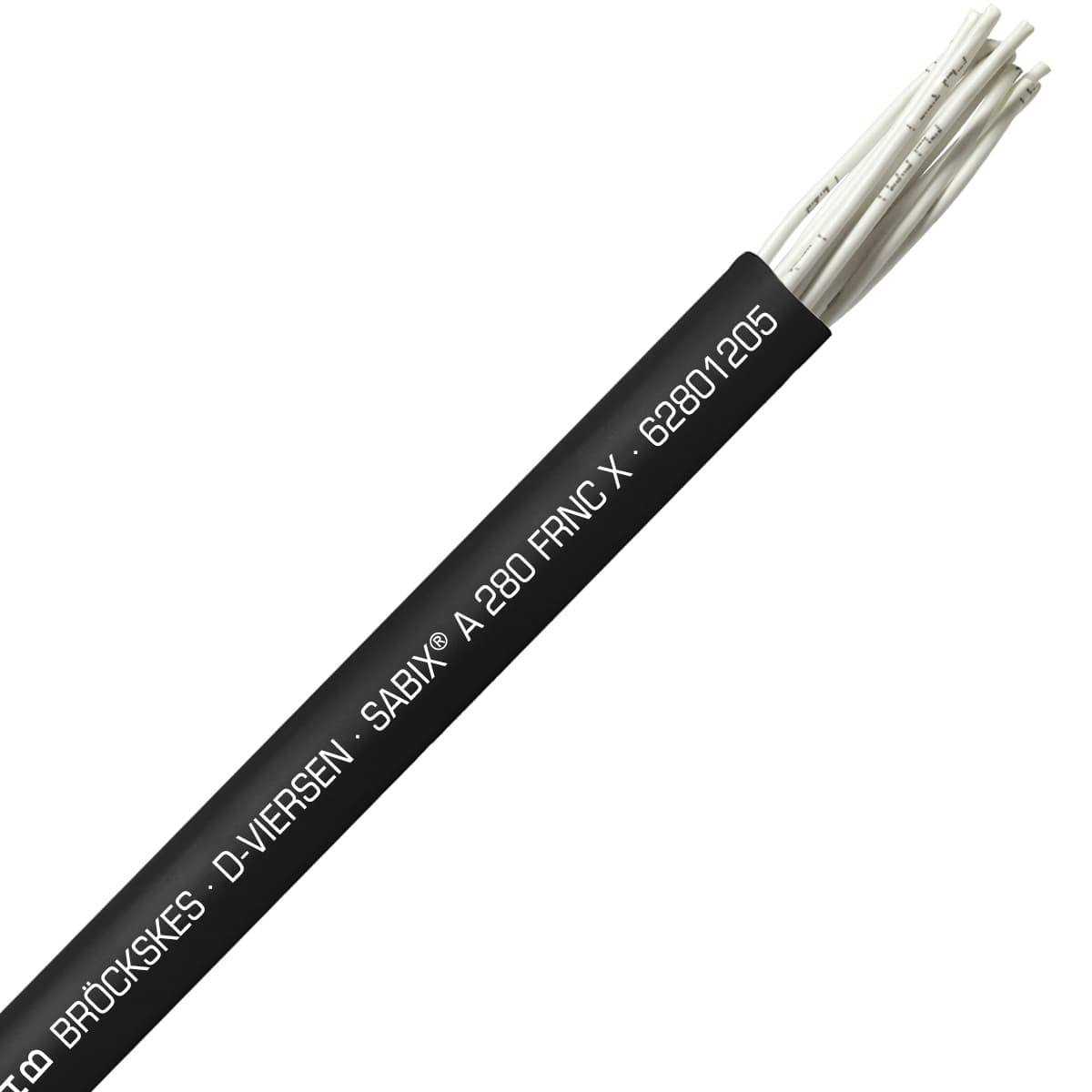 SAB 62801205 SABIX A 280 FRNC X - 20 AWG/12c, halogen-free flame retardant wiring/control cable, CE, RoHS SAB 62801205 SABIX A 280 FRNC X - 20 AWG/12c, halogen-free flame retardant wiring/control cable, CE, RoHS