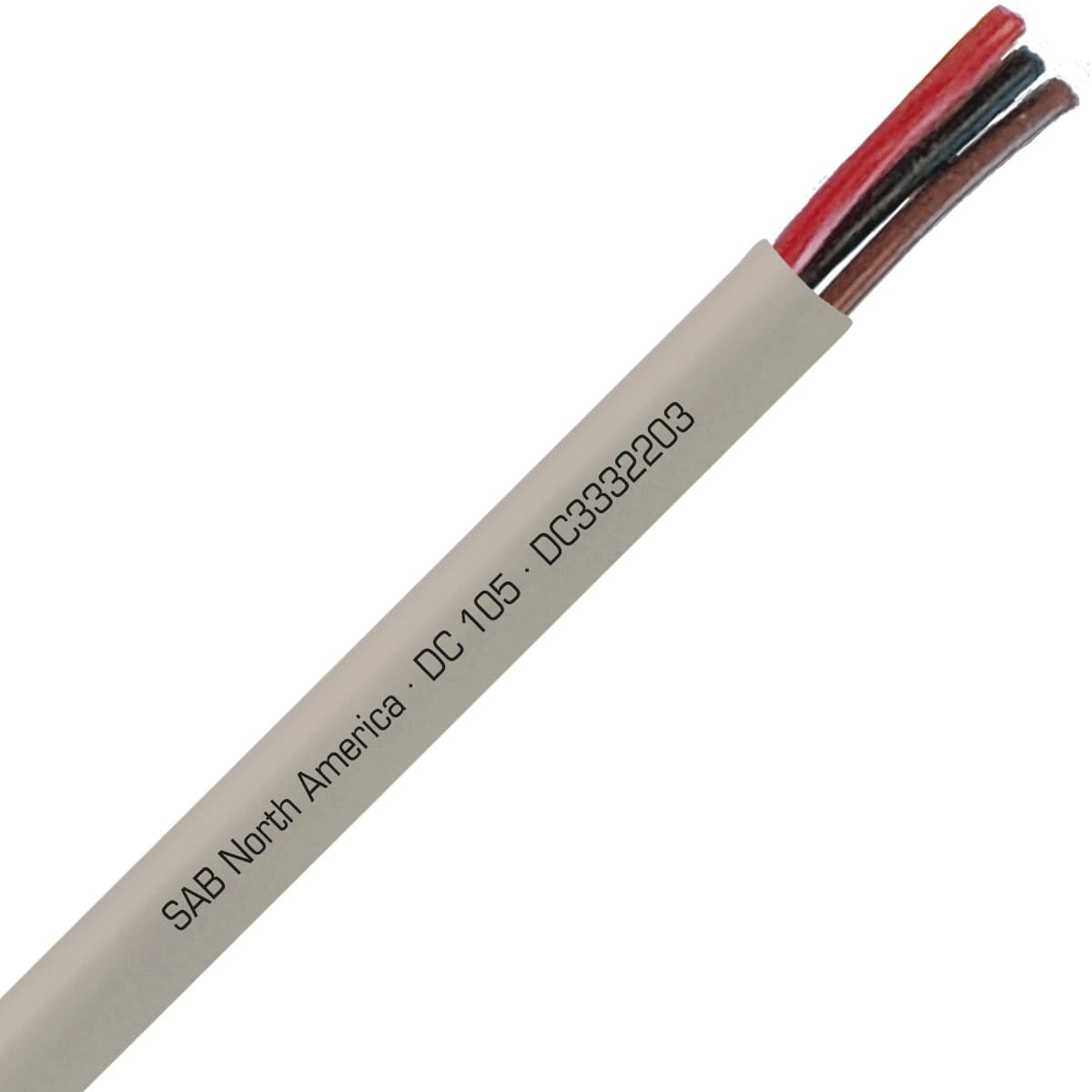 SAB DC3332203 DC 105 - 22 AWG/3c, flexible oil resistant data cable, UL, CSA, CE, RoHS SAB DC3332203 DC 105 - 22 AWG/3c, flexible oil resistant data cable, UL, CSA, CE, RoHS