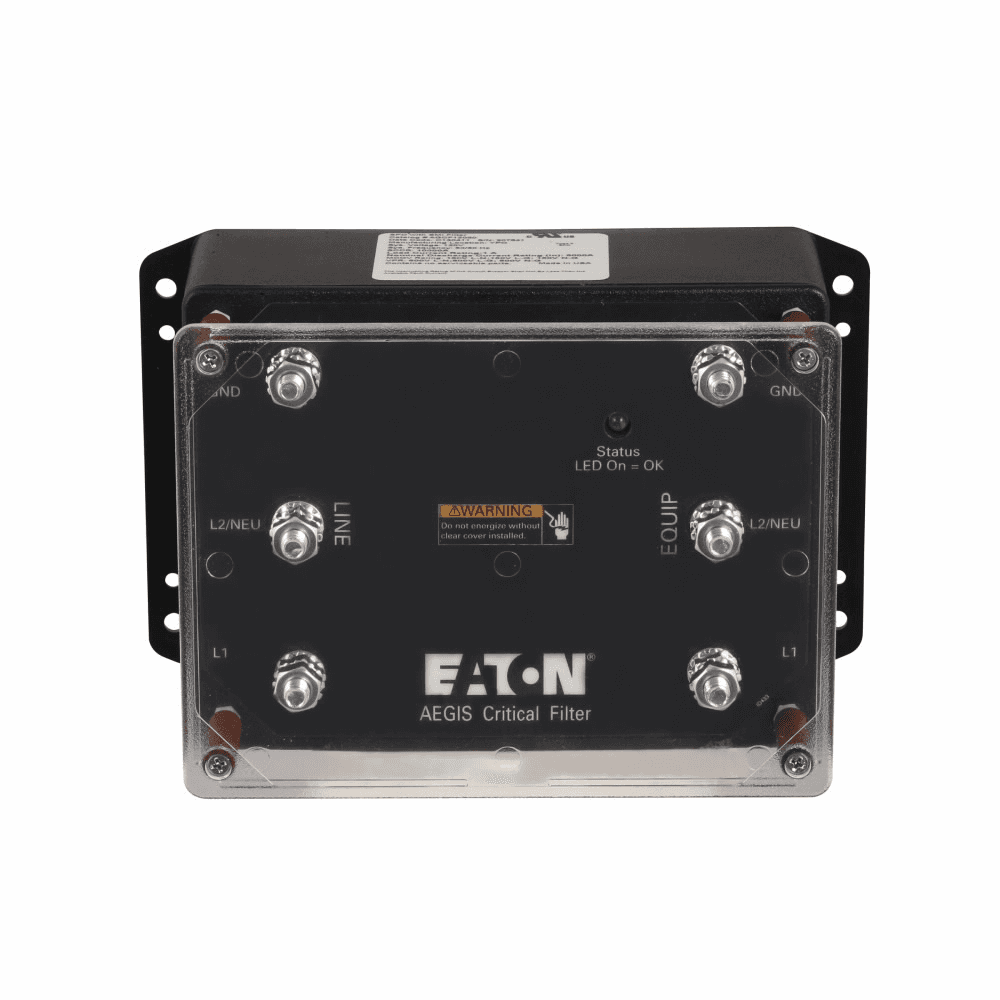 Eaton AGCF12060 AGCF12060 Eaton - Eaton Powerline filter, 60A, 120 Vac rating, Single-pole, Critical protection with filtering Eaton AGCF12060 AGCF12060 Eaton - Eaton Powerline filter, 60A, 120 Vac rating, Single-pole, Critical protection with filtering