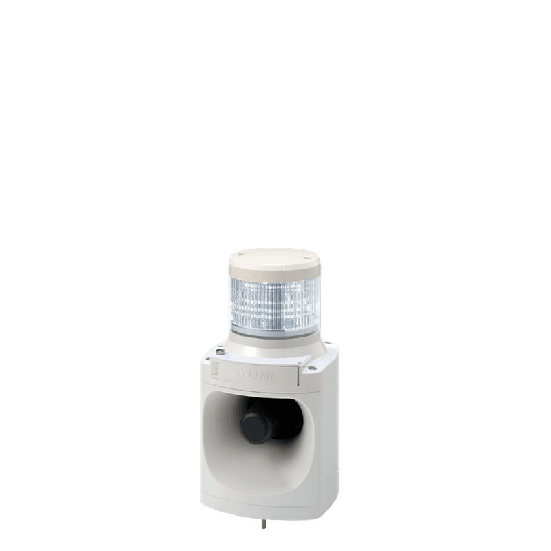 Patlite LKEH-102FEUL-C Combination Alarm with 1-tier Signal Tower and 105dB Horn, 32 Pre-recorded Alarms, UL Listed Patlite LKEH-102FEUL-C Combination Alarm with 1-tier Signal Tower and 105dB Horn, 32 Pre-recorded Alarms, UL Listed