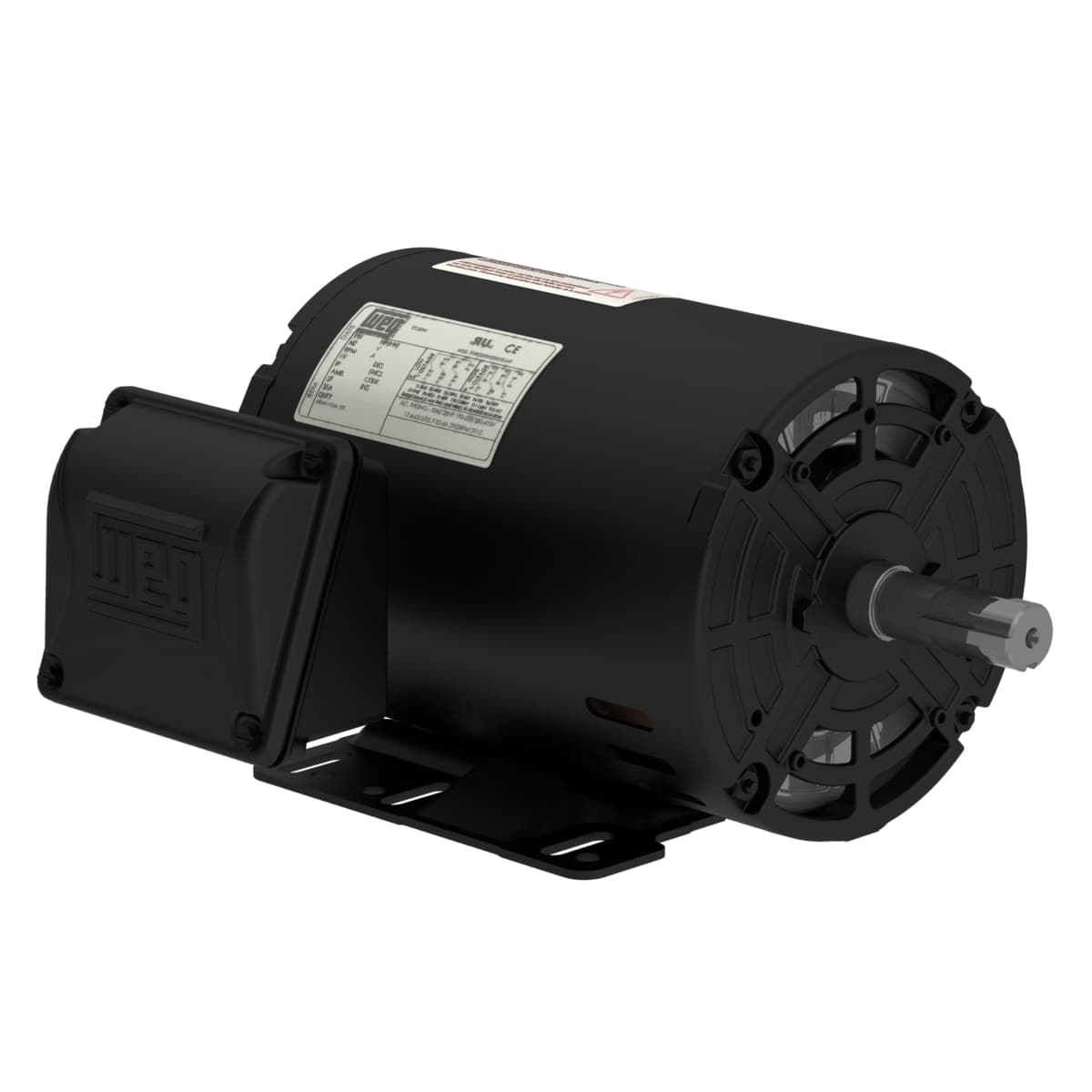 WEG 00336OT3E145T-SG Rolled Steel NEMA Premium Efficiency 3 HP 2P 143/5T 3Ph 230/460//190-220/380-415 V 60 Hz IC01 - ODP - Foot-mounted WEG 00336OT3E145T-SG Rolled Steel NEMA Premium Efficiency 3 HP 2P 143/5T 3Ph 230/460//190-220/380-415 V 60 Hz IC01 - ODP - Foot-mounted