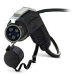 Phoenix Contact 1064753 CHARX connect, AC charging cable with vehicle charging connector and open cable end, with protective cap, Housing color black-black, with locking option for padlock, for charging electric vehicles (EV) with alternating current (AC) via type 1 vehicle char Phoenix Contact 1064753 CHARX connect, AC charging cable with vehicle charging connector and open cable end, with protective cap, Housing color black-black, with locking option for padlock, for charging electric vehicles (EV) with alternating current (AC) via type 1 vehicle char
