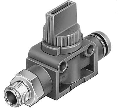 Festo 153987 shut-off valve HE-3-3/8-QS-3/8-U Valve function: 3/2 bistable, Pneumatic connection, port 1: 3/8 NPT, Pneumatic connection, port 2: QS-3/8, Type of actuation: manual, Mounting type: (* Direct mounting via through-holes, * Direct mounting via threads, * Festo 153987 shut-off valve HE-3-3/8-QS-3/8-U Valve function: 3/2 bistable, Pneumatic connection, port 1: 3/8 NPT, Pneumatic connection, port 2: QS-3/8, Type of actuation: manual, Mounting type: (* Direct mounting via through-holes, * Direct mounting via threads, *