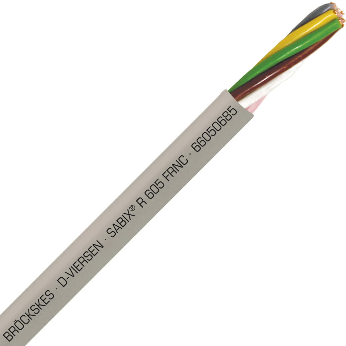SAB 66050685 SABIX R 605 FRNC - 16 AWG/6c, halogen-free flame retardant rail data cable, CE, RoHS SAB 66050685 SABIX R 605 FRNC - 16 AWG/6c, halogen-free flame retardant rail data cable, CE, RoHS