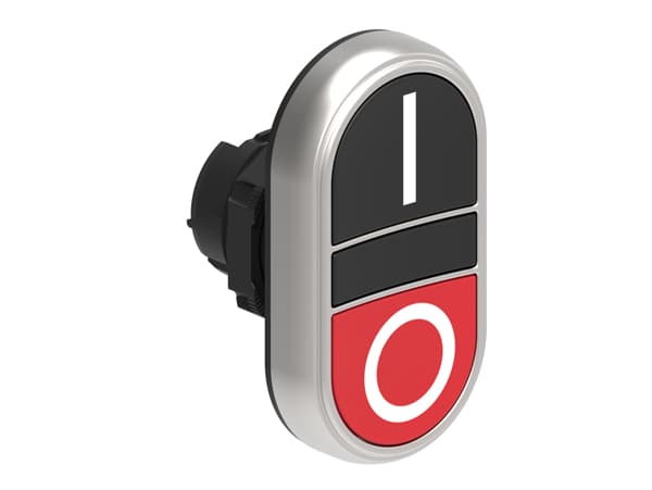 Lovato Electric LPCB7122 LPCB7122 Lovato - Double-touch actuator, spring return dia: 22mm Platinum series chromed plastic, 2 flush pushbuttons. Both spring return, Black - Red/I - 0 Lovato Electric LPCB7122 LPCB7122 Lovato - Double-touch actuator, spring return dia: 22mm Platinum series chromed plastic, 2 flush pushbuttons. Both spring return, Black - Red/I - 0