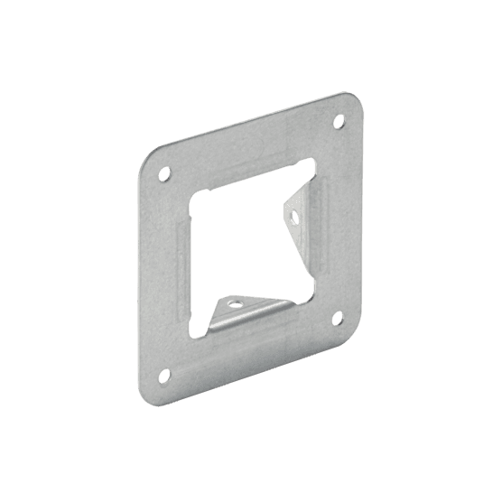 Hoffman F44GPAGV Galvanized Panel Adapter, 4.00x4.00, Steel Hoffman F44GPAGV Galvanized Panel Adapter, 4.00x4.00, Steel