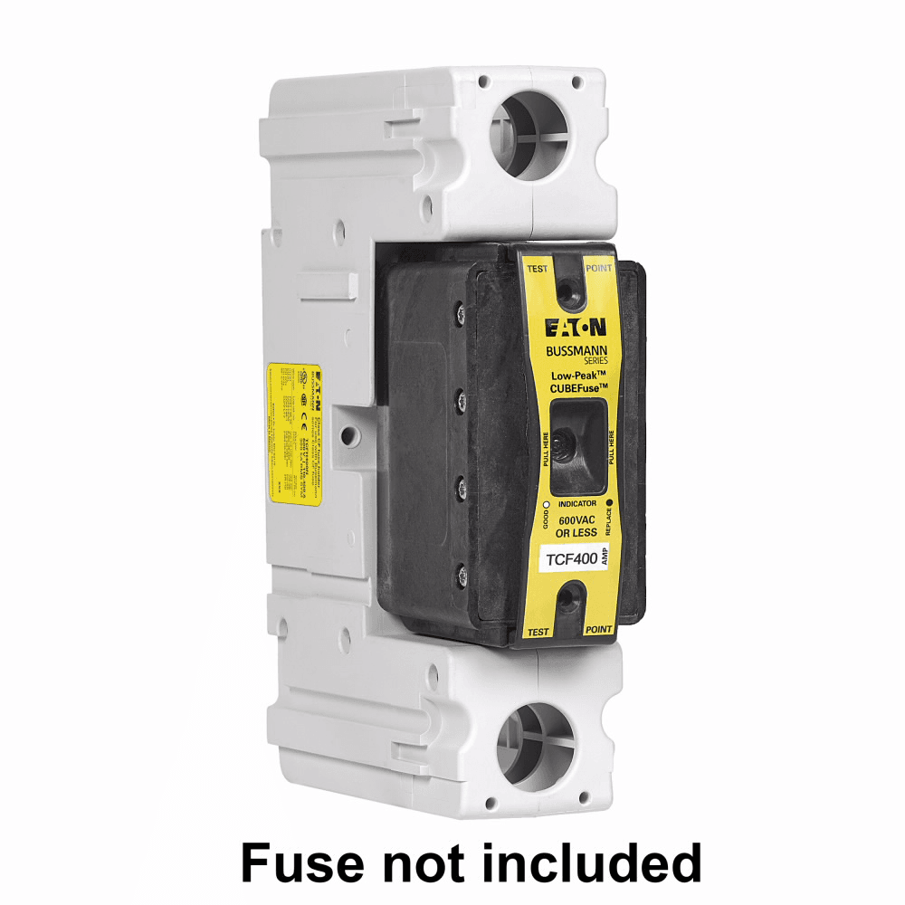 Cooper Bussmann TCFH400N TCFH400N Cooper Bussmann - Eaton Bussmann series TCFH modular fuse holder, 600 Vac, 600 Vdc, 400A Cooper Bussmann TCFH400N TCFH400N Cooper Bussmann - Eaton Bussmann series TCFH modular fuse holder, 600 Vac, 600 Vdc, 400A