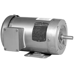 Baldor Electric Company CSWDM3537-5 Washdown Duty Motor; 1/2HP Power; 575VAC at 60HZ Voltage; 3 Phase; 3600RPM Speed; 56C Frame; TENV Enclosure; Foot Mounted; Stainless Steel Frame Baldor Electric Company CSWDM3537-5 Washdown Duty Motor; 1/2HP Power; 575VAC at 60HZ Voltage; 3 Phase; 3600RPM Speed; 56C Frame; TENV Enclosure; Foot Mounted; Stainless Steel Frame
