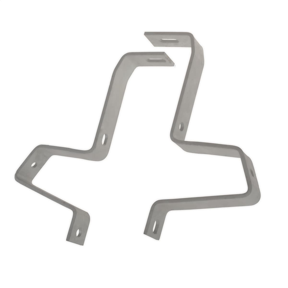 Hubbell 9183 Uni-Brackets are a low-cost method of mounting three post-type insulators atop a pole, completely eliminating the crossarm. The brackets requires two 3 /4" bolts for attachment. The top hole is slotted, 11/16" x 2 1/4". Uni-Brackets fit poles having a pol Hubbell 9183 Uni-Brackets are a low-cost method of mounting three post-type insulators atop a pole, completely eliminating the crossarm. The brackets requires two 3 /4" bolts for attachment. The top hole is slotted, 11/16" x 2 1/4". Uni-Brackets fit poles having a pol