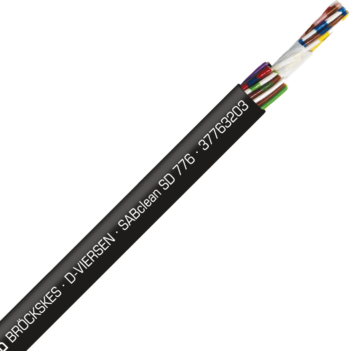 SAB 37763203 SABclean SD 776 - 22 AWG/32c, continuous flex data cable, CE, RoHS SAB 37763203 SABclean SD 776 - 22 AWG/32c, continuous flex data cable, CE, RoHS