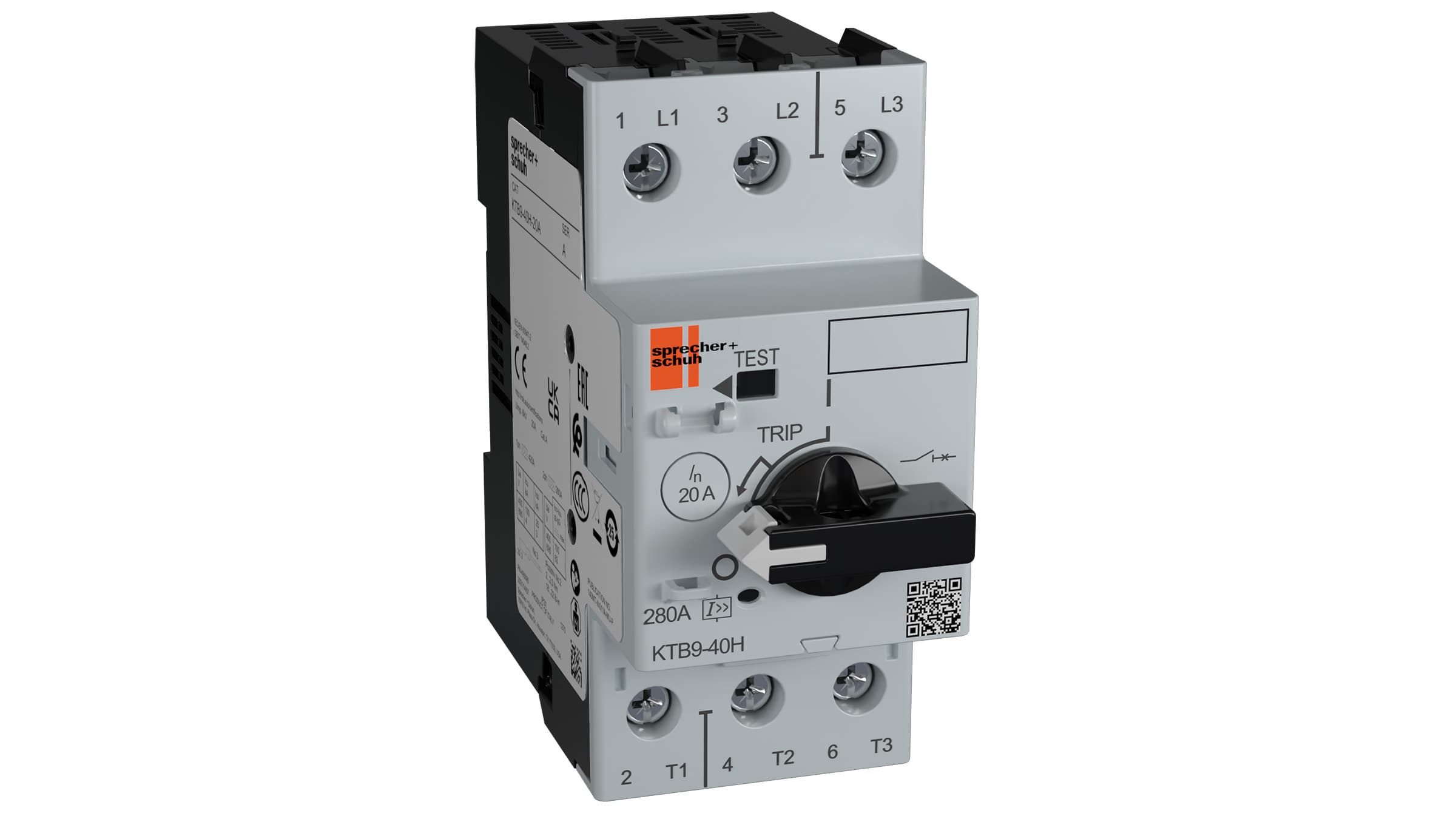 Sprecher + Schuh KTB9-40H-40A Sprecher + Schuh KTB9-40H-40A - KTB9 Motor Circuit Breaker, Frame D High Capacity, Amps, 480A Magnetic Trip, 10 HP 200V / 10 HP 230V / 30 HP 460V / 30 HP 575V, Open Type Sprecher + Schuh KTB9-40H-40A Sprecher + Schuh KTB9-40H-40A - KTB9 Motor Circuit Breaker, Frame D High Capacity, Amps, 480A Magnetic Trip, 10 HP 200V / 10 HP 230V / 30 HP 460V / 30 HP 575V, Open Type
