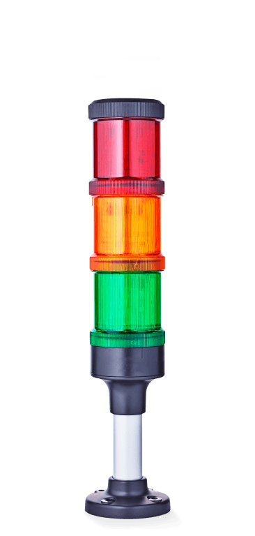 Auer Signal ECO70-Q01 ECO70-Q01, signaltower ECOmodul70, 24V AC/DC, preconfigured: XDC LED steady light red, XDC LED steady light amber, XDC LED steady light green, XMR Pole mount base, 100 mm, aluminium tube with plastic foot Auer Signal ECO70-Q01 ECO70-Q01, signaltower ECOmodul70, 24V AC/DC, preconfigured: XDC LED steady light red, XDC LED steady light amber, XDC LED steady light green, XMR Pole mount base, 100 mm, aluminium tube with plastic foot