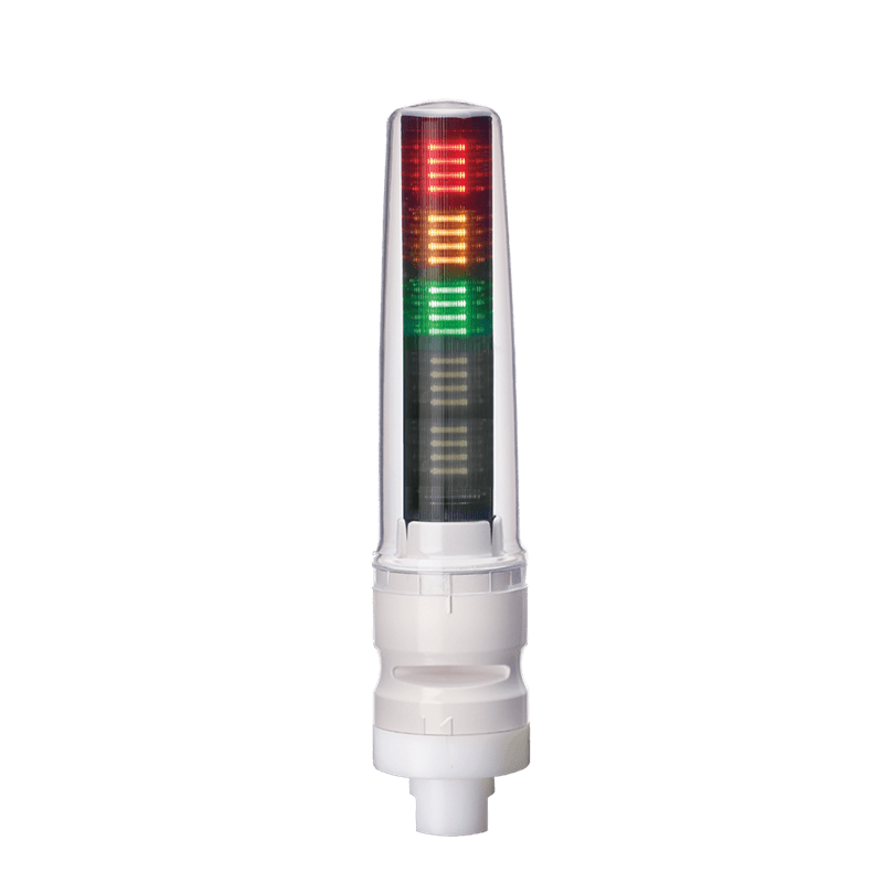 Patlite LS7-302BWC-9N-RYGNN IP69K, 70mm 3-Tier Signal Tower with buzzer. Off-white body with 1/2" NPT bracket and M12 connector. Red, Amber, Green LED Patlite LS7-302BWC-9N-RYGNN IP69K, 70mm 3-Tier Signal Tower with buzzer. Off-white body with 1/2" NPT bracket and M12 connector. Red, Amber, Green LED