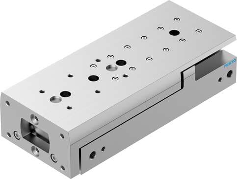 Festo 8078879 mini slide DGST-25-125-E1A Stroke: 125 mm, Piston diameter: 25 mm, Operating mode of drive unit: Yoke, Cushioning: Elastomer cushioning, at both ends, stroke not adjustable, Assembly position: Any Festo 8078879 mini slide DGST-25-125-E1A Stroke: 125 mm, Piston diameter: 25 mm, Operating mode of drive unit: Yoke, Cushioning: Elastomer cushioning, at both ends, stroke not adjustable, Assembly position: Any