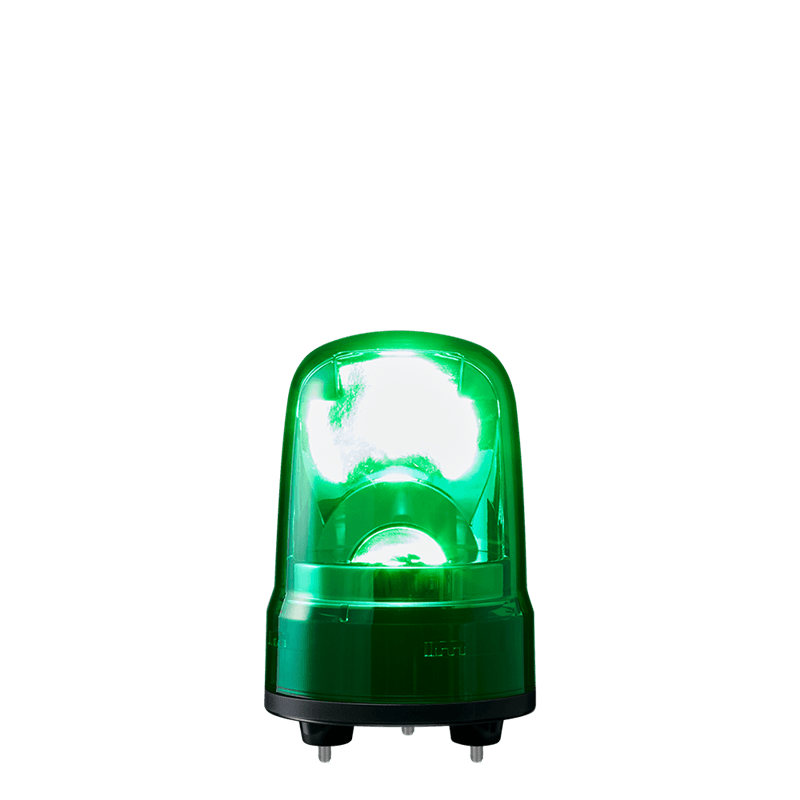 Patlite SKS-M2J-G 80mm, Rotating Signal Beacon, 100-240V AC, 3-Screw Mount with Cable, Green Patlite SKS-M2J-G 80mm, Rotating Signal Beacon, 100-240V AC, 3-Screw Mount with Cable, Green