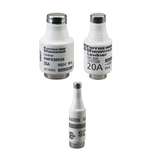 Mersen M200709 D fuse-link, gG/flink, DIII, 500VAC, 63A, copper Mersen M200709 D fuse-link, gG/flink, DIII, 500VAC, 63A, copper