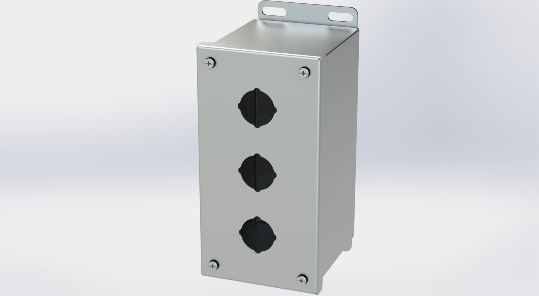 Saginaw Control SCE-3PBXSS S.S. PBX Enclosure, Height:8.00", Width:4.00", Depth:4.75", #4 brushed finish on all exterior surfaces. Saginaw Control SCE-3PBXSS S.S. PBX Enclosure, Height:8.00", Width:4.00", Depth:4.75", #4 brushed finish on all exterior surfaces.