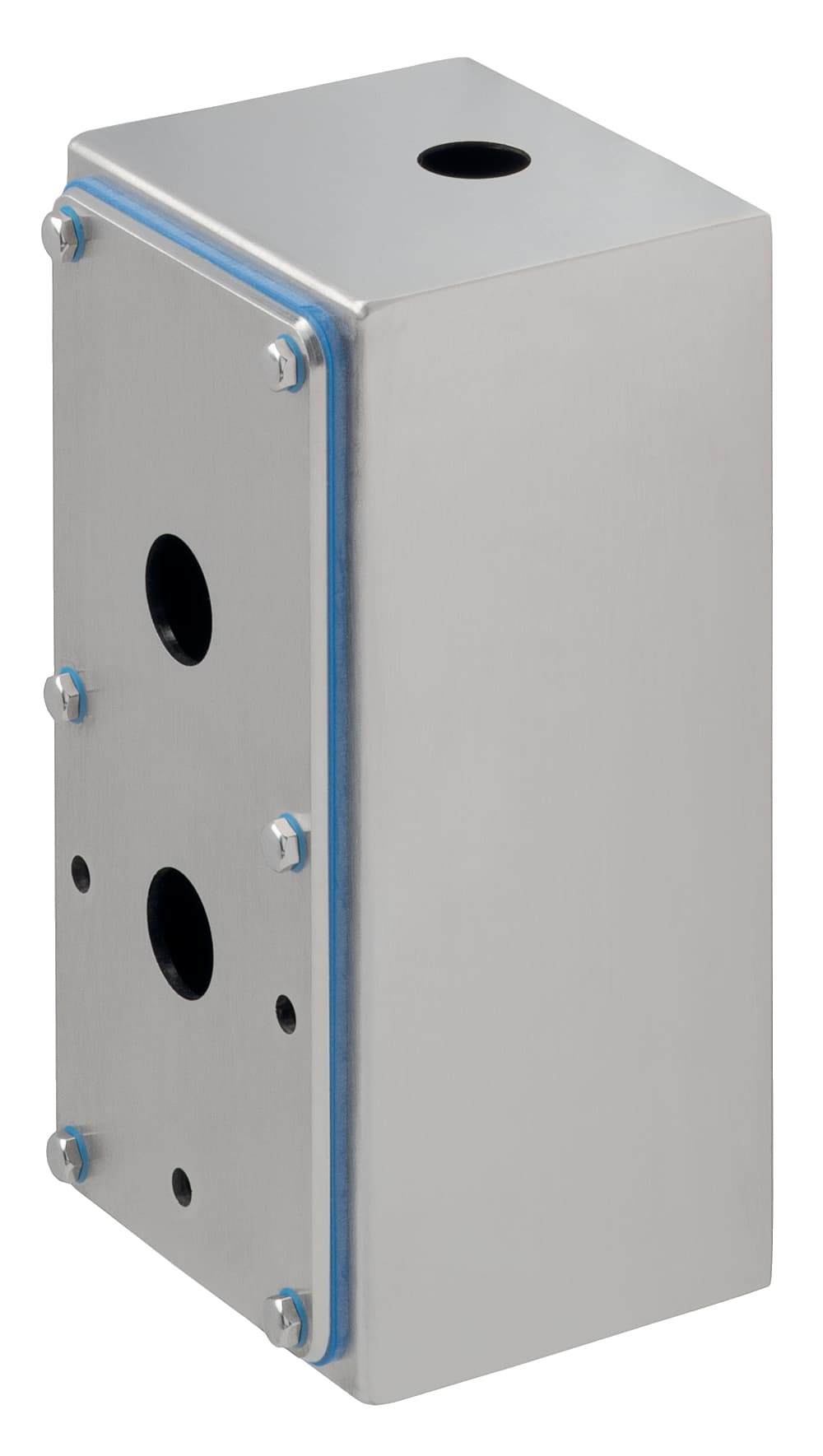 Schmersal NBGLC32.1/NSK NBGLC32.1/NSK Schmersal - IP69 stainless steel enclosue, for 2 devices, conduit opening on side, with protective collar Schmersal NBGLC32.1/NSK NBGLC32.1/NSK Schmersal - IP69 stainless steel enclosue, for 2 devices, conduit opening on side, with protective collar