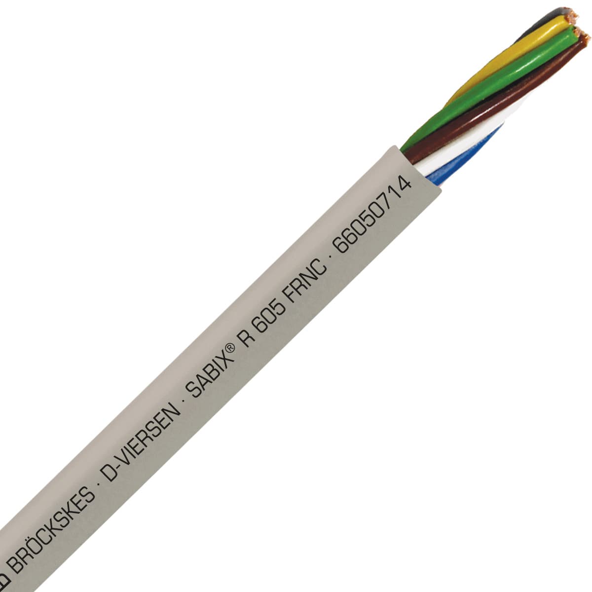 SAB 66050714 SABIX R 605 FRNC - 26 AWG/7c, halogen-free flame retardant rail data cable, CE, RoHS SAB 66050714 SABIX R 605 FRNC - 26 AWG/7c, halogen-free flame retardant rail data cable, CE, RoHS