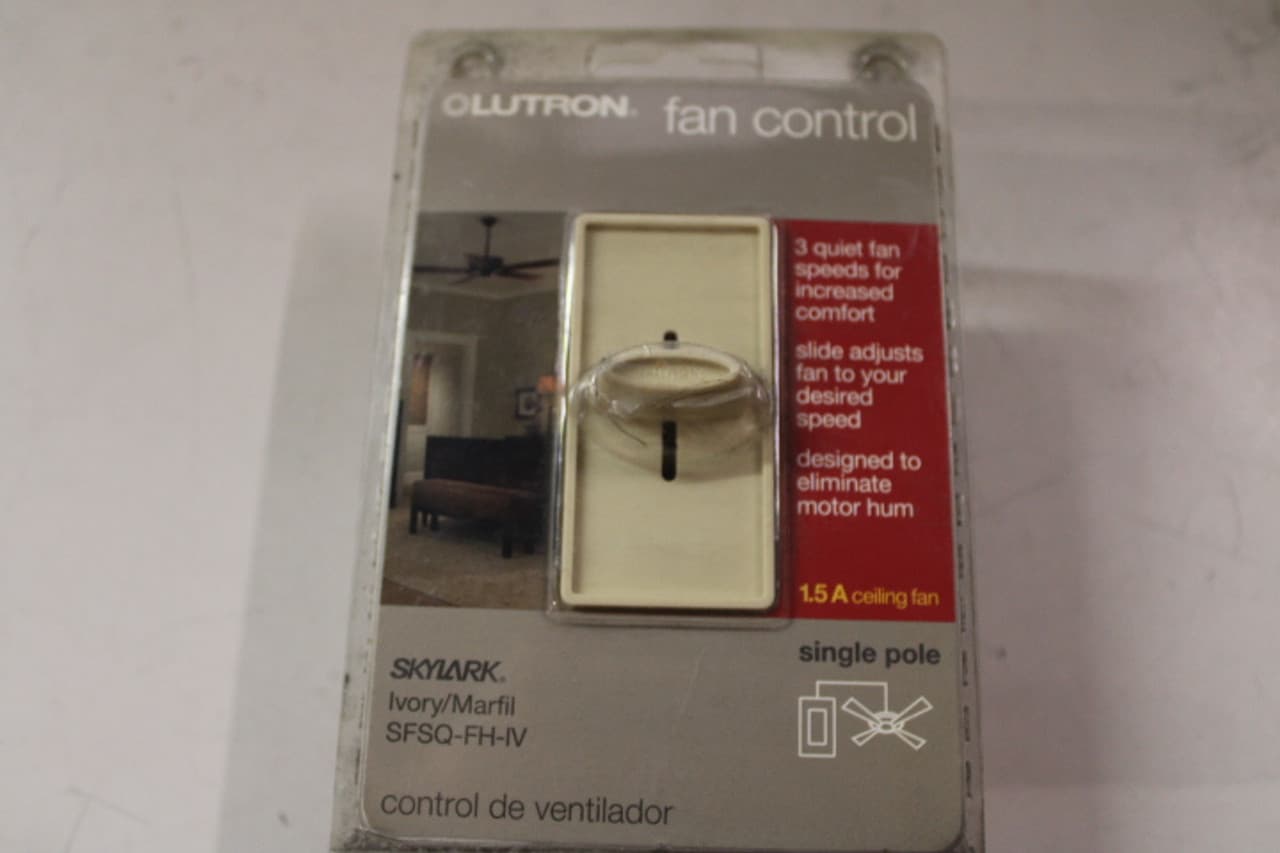 Lutron SFSQ-FH-IV Lutron SFSQ-FH-IV Light and Dimmer Switches EA Lutron SFSQ-FH-IV Lutron SFSQ-FH-IV Light and Dimmer Switches EA