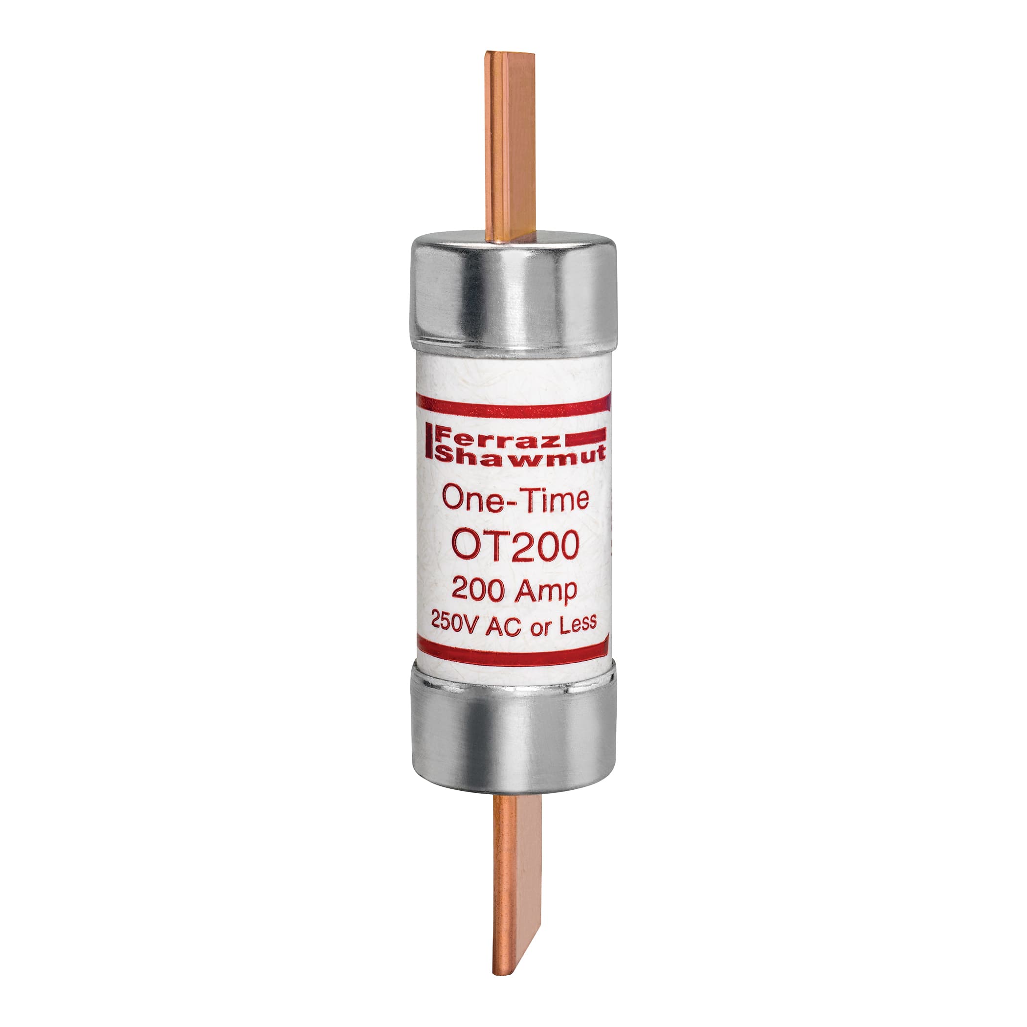 Mersen OT200 OT200 Mersen - Fuse OT - Class K5 - Fast-Acting 250VAC 250VDC 200A Blade Amp-Trap® Mersen OT200 OT200 Mersen - Fuse OT - Class K5 - Fast-Acting 250VAC 250VDC 200A Blade Amp-Trap®