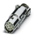 Phoenix Contact 1066080 Connector, number of positions: 8, power contacts: 0, control contacts: 8, Socket, 48 V, 5 A, 0.09 mm² ... 0.52 mm², external cable diameter:3 mm ... 9.5 mm Phoenix Contact 1066080 Connector, number of positions: 8, power contacts: 0, control contacts: 8, Socket, 48 V, 5 A, 0.09 mm² ... 0.52 mm², external cable diameter:3 mm ... 9.5 mm