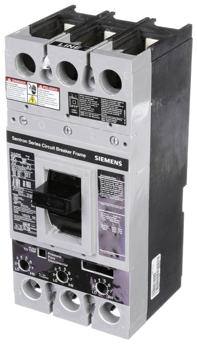 HFD63F250 Part Image. Manufactured by Siemens.