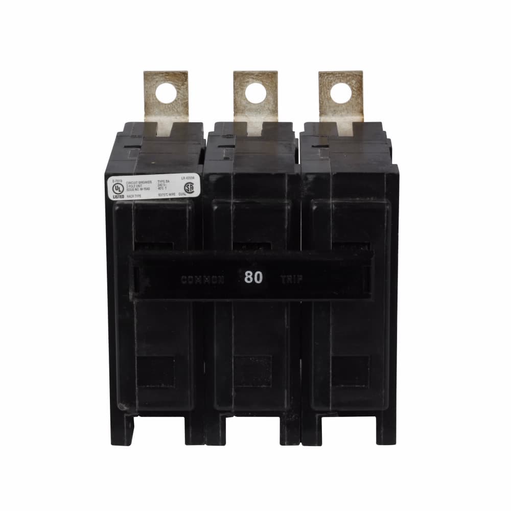 Eaton BAB3100H BAB3100H Eaton - Eaton BAB thermal magnetic circuit breaker,Quicklag industrial thermal-magnetic circuit breaker,Bolt-on mounting,100 A,6 kAIC,Three-pole,240/415 V,Non-Interchangeable,Q32,BAB Eaton BAB3100H BAB3100H Eaton - Eaton BAB thermal magnetic circuit breaker,Quicklag industrial thermal-magnetic circuit breaker,Bolt-on mounting,100 A,6 kAIC,Three-pole,240/415 V,Non-Interchangeable,Q32,BAB