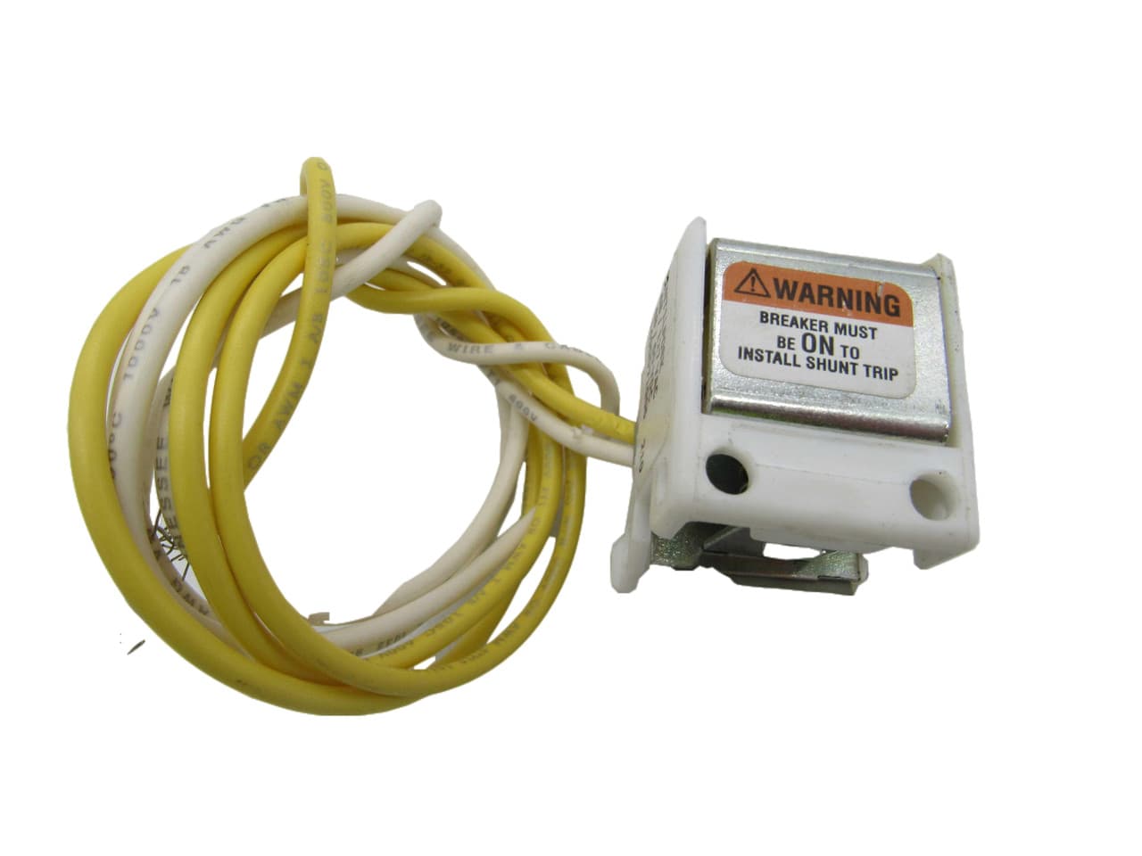 Eaton SNT1LP08K SNT1LP08K Eaton - Eaton molded case circuit breaker accessory shunt trip, Shunt trip factory installation kit, 48-127 V or 48-60 Vdc, Pigtail leads, For type F-frame HMCP breakers, Frame J-K, Series C, Left-hand mounting Eaton SNT1LP08K SNT1LP08K Eaton - Eaton molded case circuit breaker accessory shunt trip, Shunt trip factory installation kit, 48-127 V or 48-60 Vdc, Pigtail leads, For type F-frame HMCP breakers, Frame J-K, Series C, Left-hand mounting