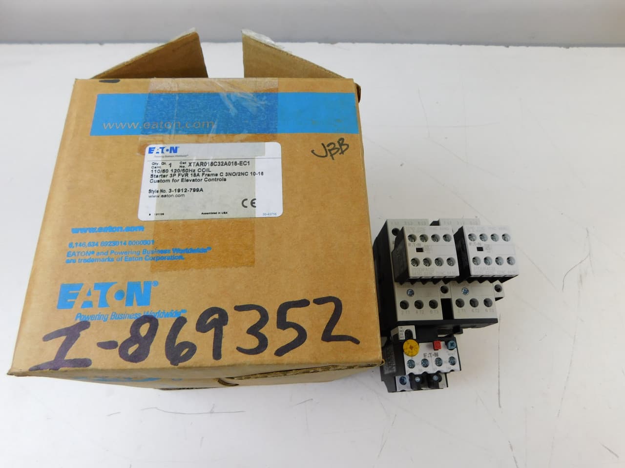 Eaton XTAR018C32A016-EC1 Eaton XTAR018C32A016-EC1 Starters 3P 18A 50/60Hz C 3NO 2NC Eaton XTAR018C32A016-EC1 Eaton XTAR018C32A016-EC1 Starters 3P 18A 50/60Hz C 3NO 2NC