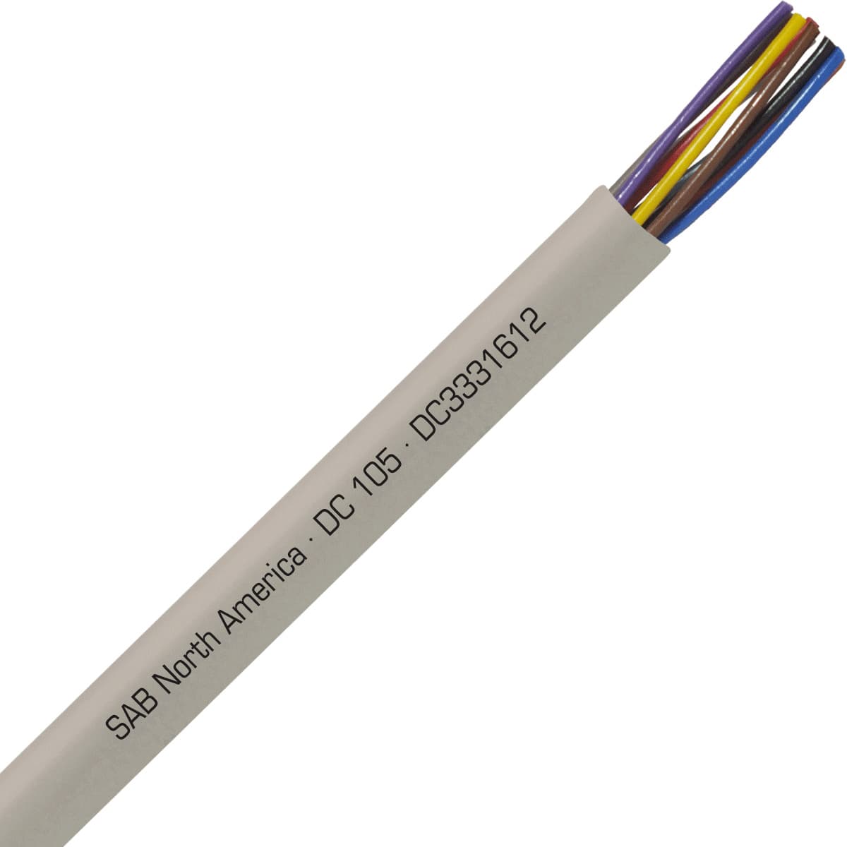 SAB DC3331612 DC 105 - 16 AWG/12c, flexible oil resistant data cable, UL, CSA, CE, RoHS SAB DC3331612 DC 105 - 16 AWG/12c, flexible oil resistant data cable, UL, CSA, CE, RoHS