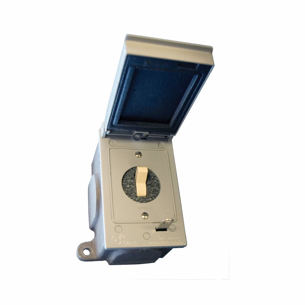 Eaton 2424A Eaton Crouse-Hinds series Pauluhn 2400 toggle switch, 15A, Copper-free aluminum, Surface mount, Four-way, 277 Vac Eaton 2424A Eaton Crouse-Hinds series Pauluhn 2400 toggle switch, 15A, Copper-free aluminum, Surface mount, Four-way, 277 Vac