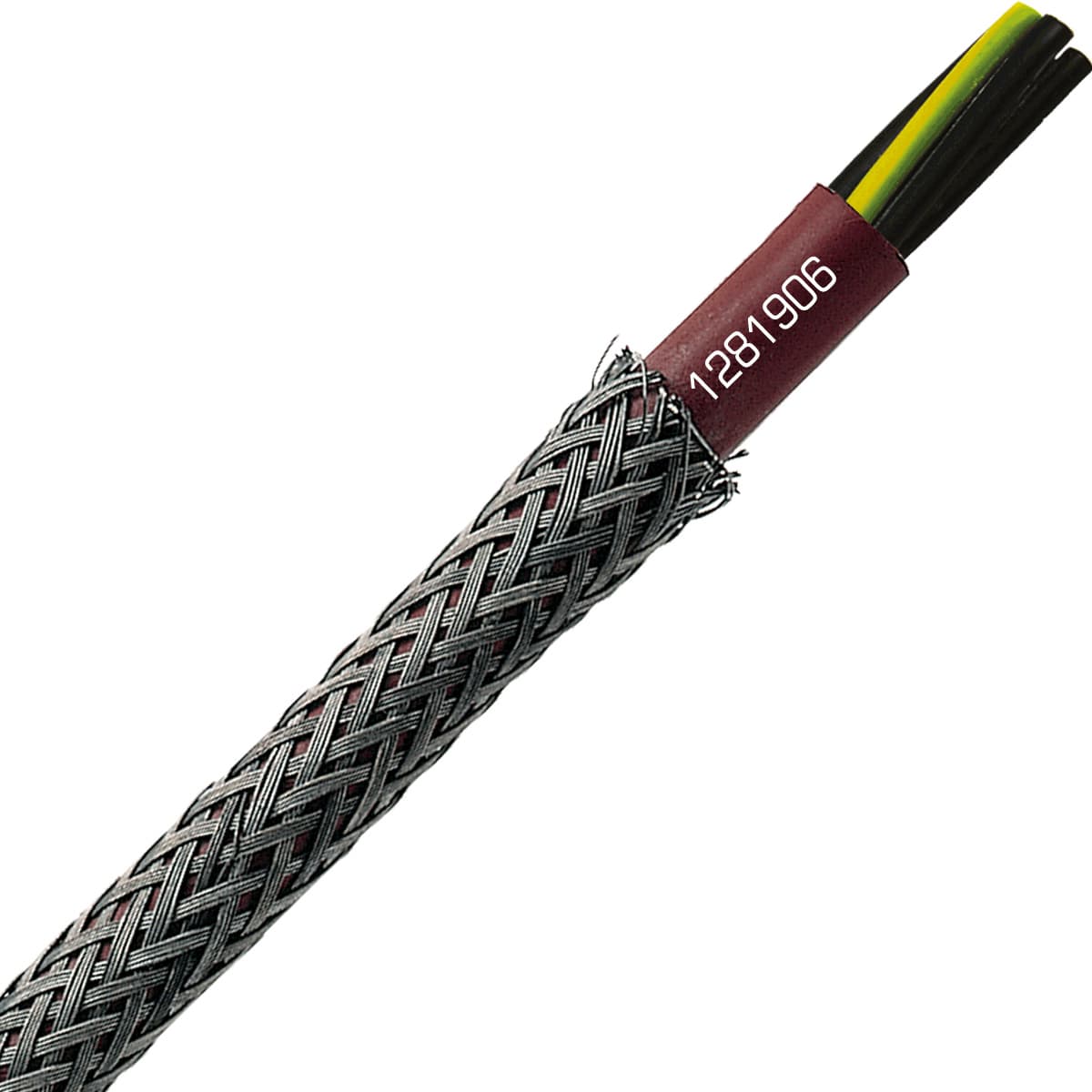 SAB 1281906 SC 600 HDTRS - 19 AWG/6c, high temperature steel wire shield silicone cable, UL CSA, CE, RoHS SAB 1281906 SC 600 HDTRS - 19 AWG/6c, high temperature steel wire shield silicone cable, UL CSA, CE, RoHS