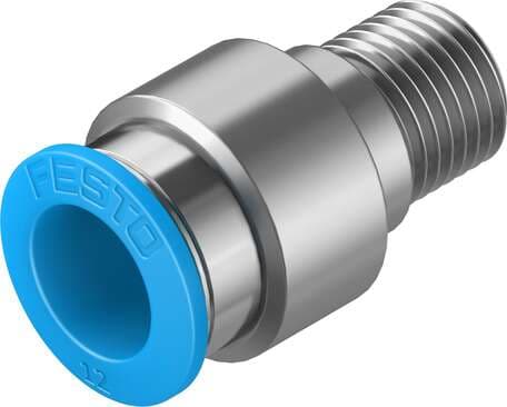 Festo 190649 push-in fitting QS-1/4-12-I male thread with internal hexagon socket. Size: Standard, Nominal size: 6,3 mm, Type of seal on screw-in stud: coating, Assembly position: Any, Container size: 10 Festo 190649 push-in fitting QS-1/4-12-I male thread with internal hexagon socket. Size: Standard, Nominal size: 6,3 mm, Type of seal on screw-in stud: coating, Assembly position: Any, Container size: 10