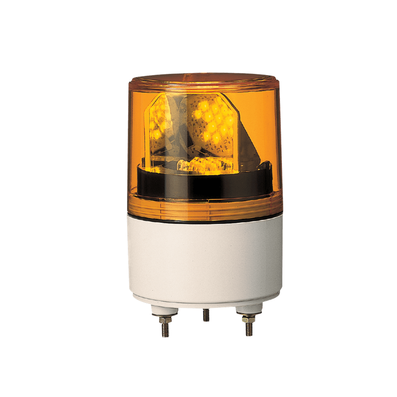 Patlite RLE-24-Y 82mm Rotating LED Beacon, DC24V, Amber Discontinued Patlite RLE-24-Y 82mm Rotating LED Beacon, DC24V, Amber Discontinued