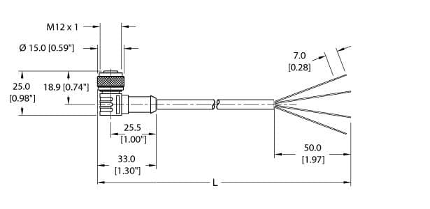WK 4.4T-6 Part Image. Manufactured by Turck.