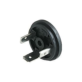 Belden 933377100 GSR-U DIN standard receptacle with solder contacts: Form A, 3-pin (2+1PE), solder type; 400 V AC/230 V DC, 16 A, GSR-U 2000 LO Belden 933377100 GSR-U DIN standard receptacle with solder contacts: Form A, 3-pin (2+1PE), solder type; 400 V AC/230 V DC, 16 A, GSR-U 2000 LO