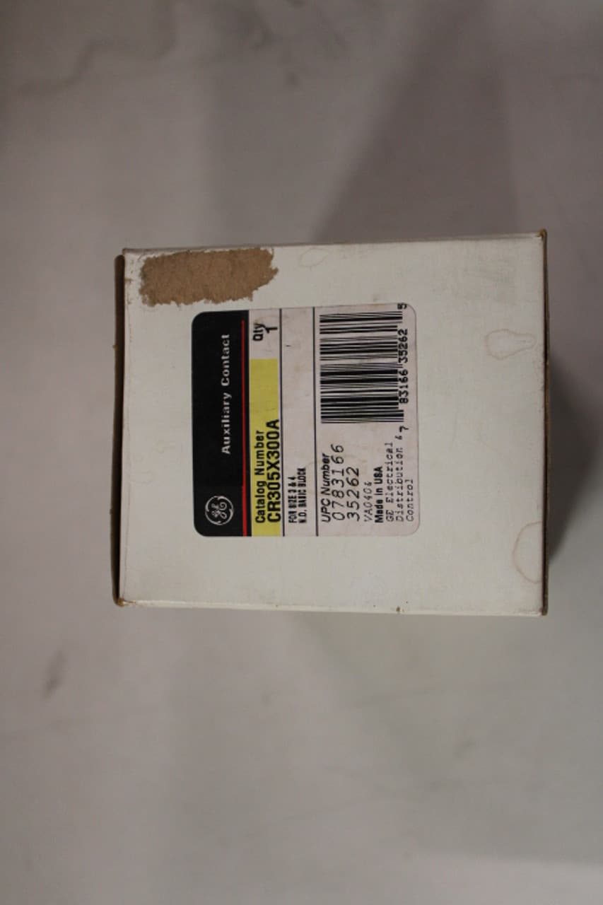 General Electric CR305X300A GE CR305X300A Starter and Contactor Accessories EA General Electric CR305X300A GE CR305X300A Starter and Contactor Accessories EA
