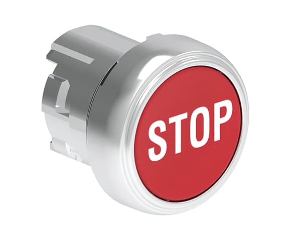 Lovato Electric LPSB1134 LPSB1134 Lovato - Pushbutton actuator, spring return, with symbol dia: 22mm Platinum series metal, flush, STOP/Red Lovato Electric LPSB1134 LPSB1134 Lovato - Pushbutton actuator, spring return, with symbol dia: 22mm Platinum series metal, flush, STOP/Red