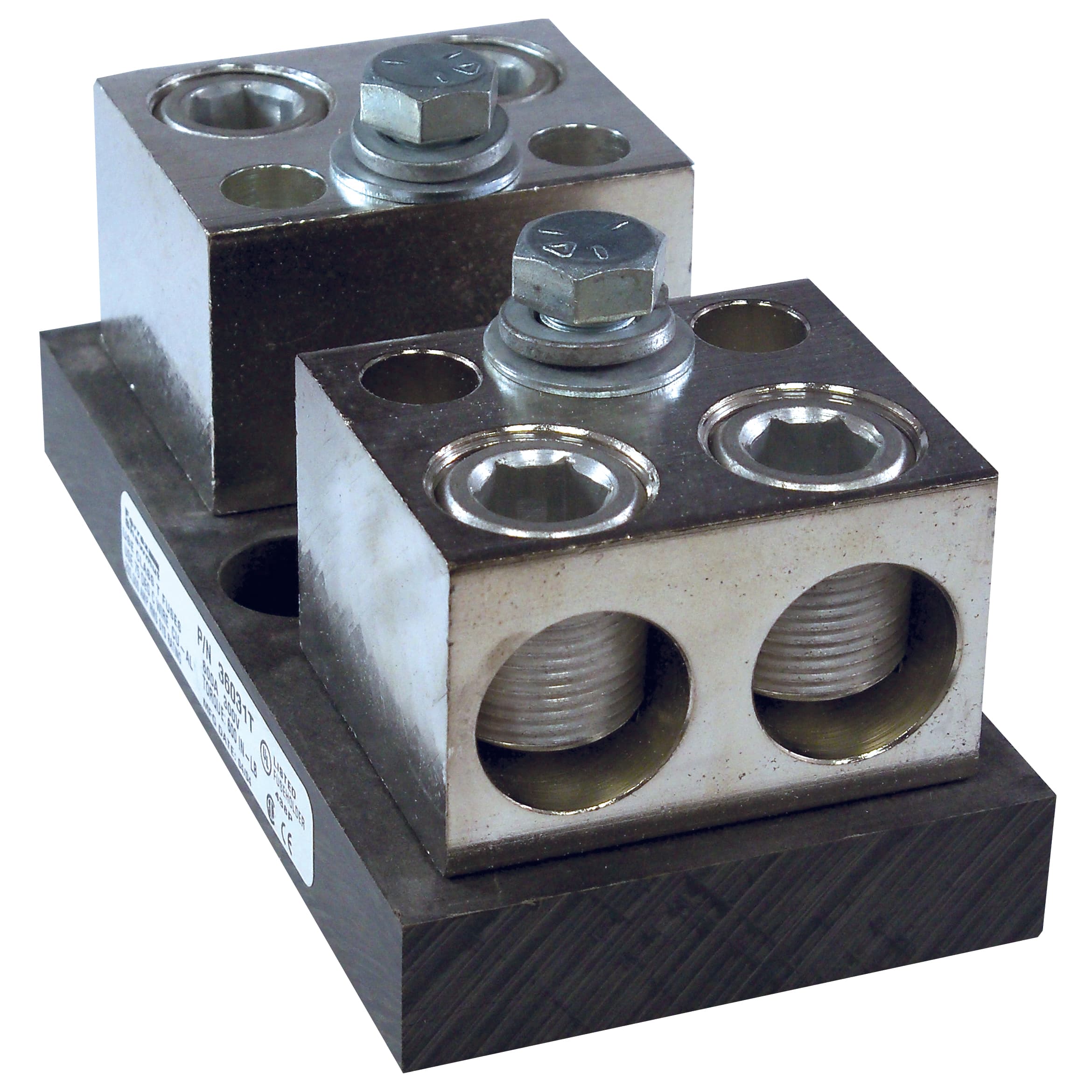 Mersen 36031T 36031T Mersen - Fuse Block 300VAC 300VDC Class T 600A 1-Pole Box with Reinforced Clip Mersen 36031T 36031T Mersen - Fuse Block 300VAC 300VDC Class T 600A 1-Pole Box with Reinforced Clip